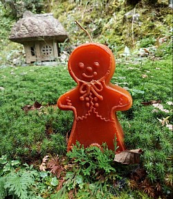 ジンジャー(ハロウィーンの為のキャンドル)